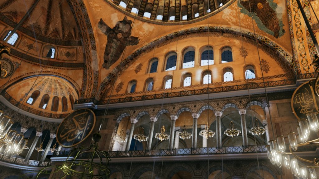 Screenshot of Hagia Sophia interior