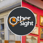 OtherSight logo with buildings in background