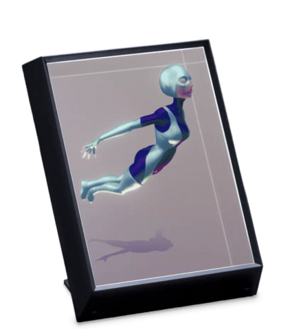 Looking Glass Portrait holographic picure frame