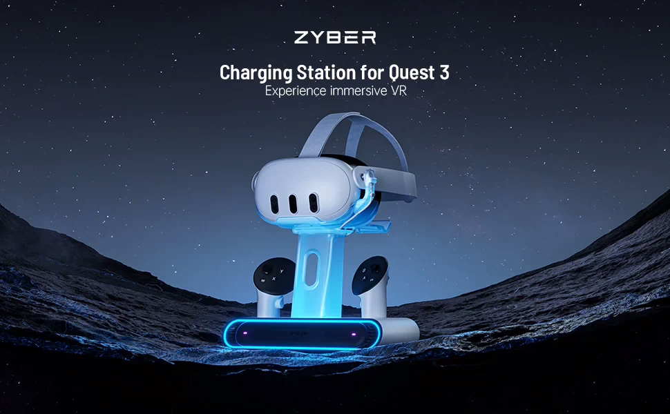 Review: ZyberVR Quest 3 Sky Tower Charging Dock